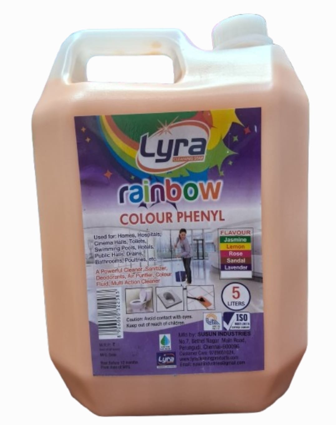 Lyra Rainbow Colour Phenyl Scandal – 5 litre