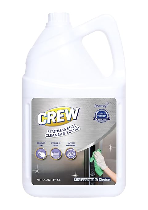 Diversey Crew Stainless Steel Cleaner and Polish 5L