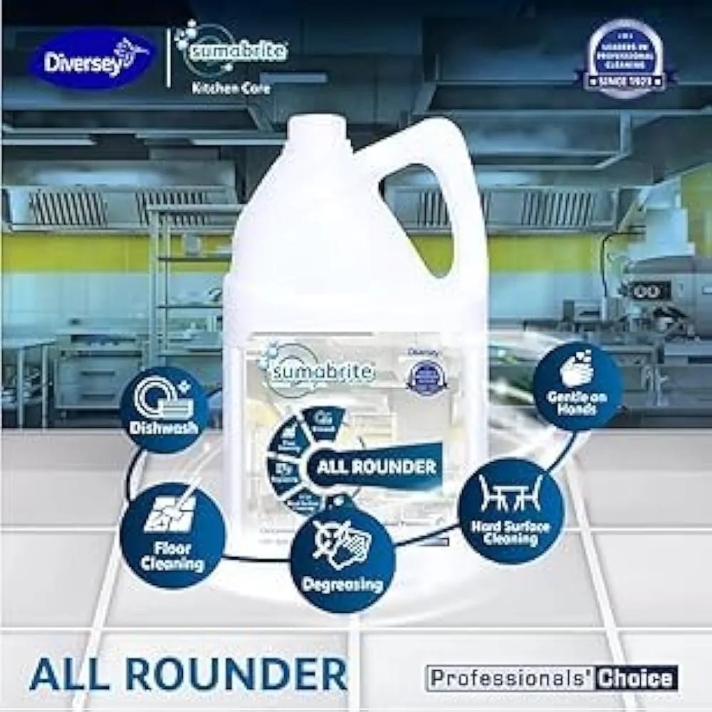 Diversey Sumabrite All Rounder 4 in 1 Kitchen Cleaner 5L