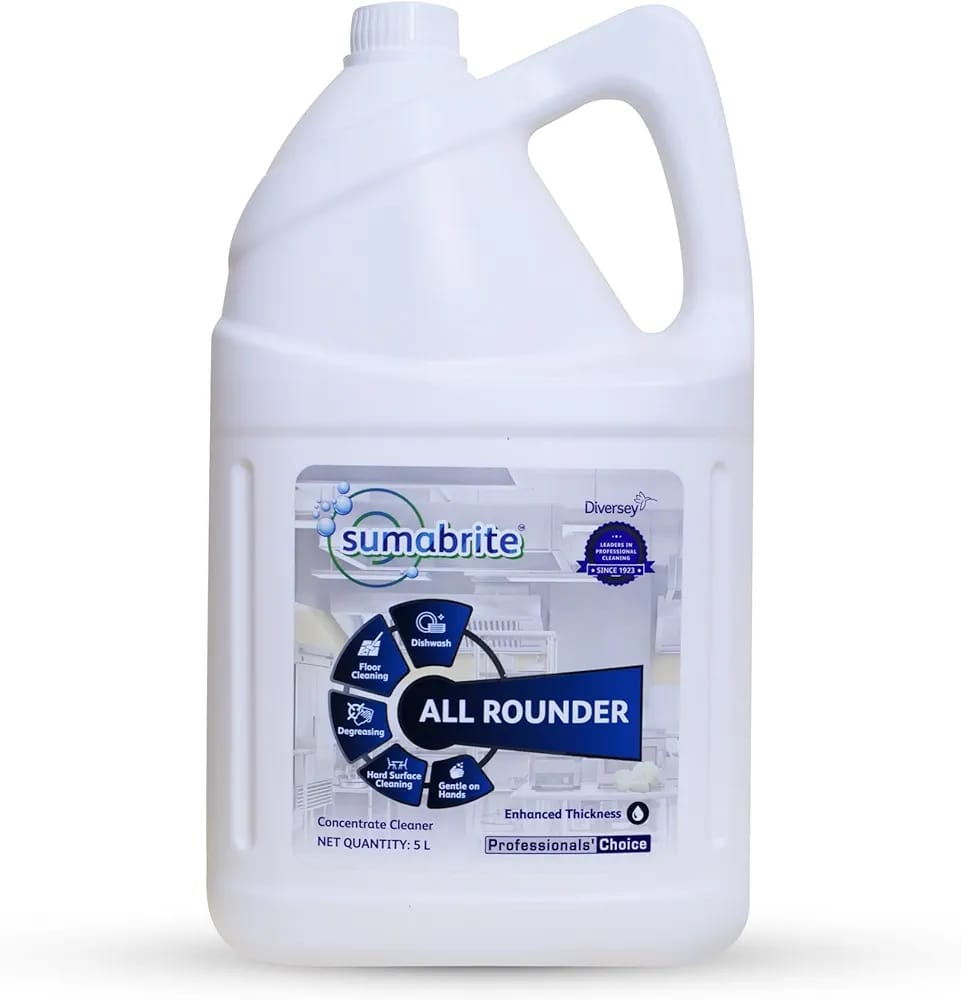 Diversey Sumabrite All Rounder 4 in 1 Kitchen Cleaner 5L - Image 4