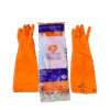 Full hand Safety Heavy Duty Gloves 16" - Orange
